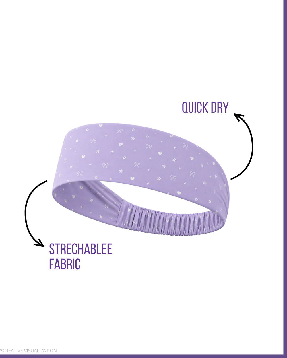 Cute Accents Headbands | Unisex | Pair Of 2