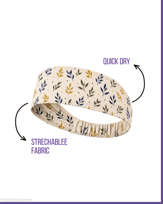 Pattern Print Headbands | Unisex | Pair Of 2