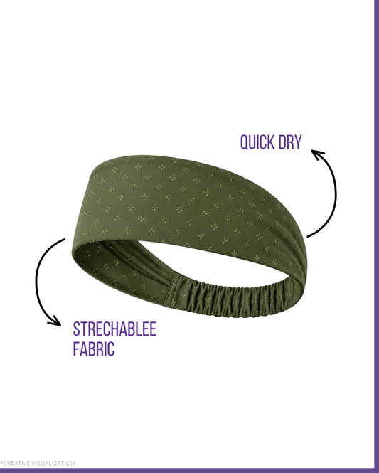 Geometric Detailing Headbands | Unisex | Pair Of 2