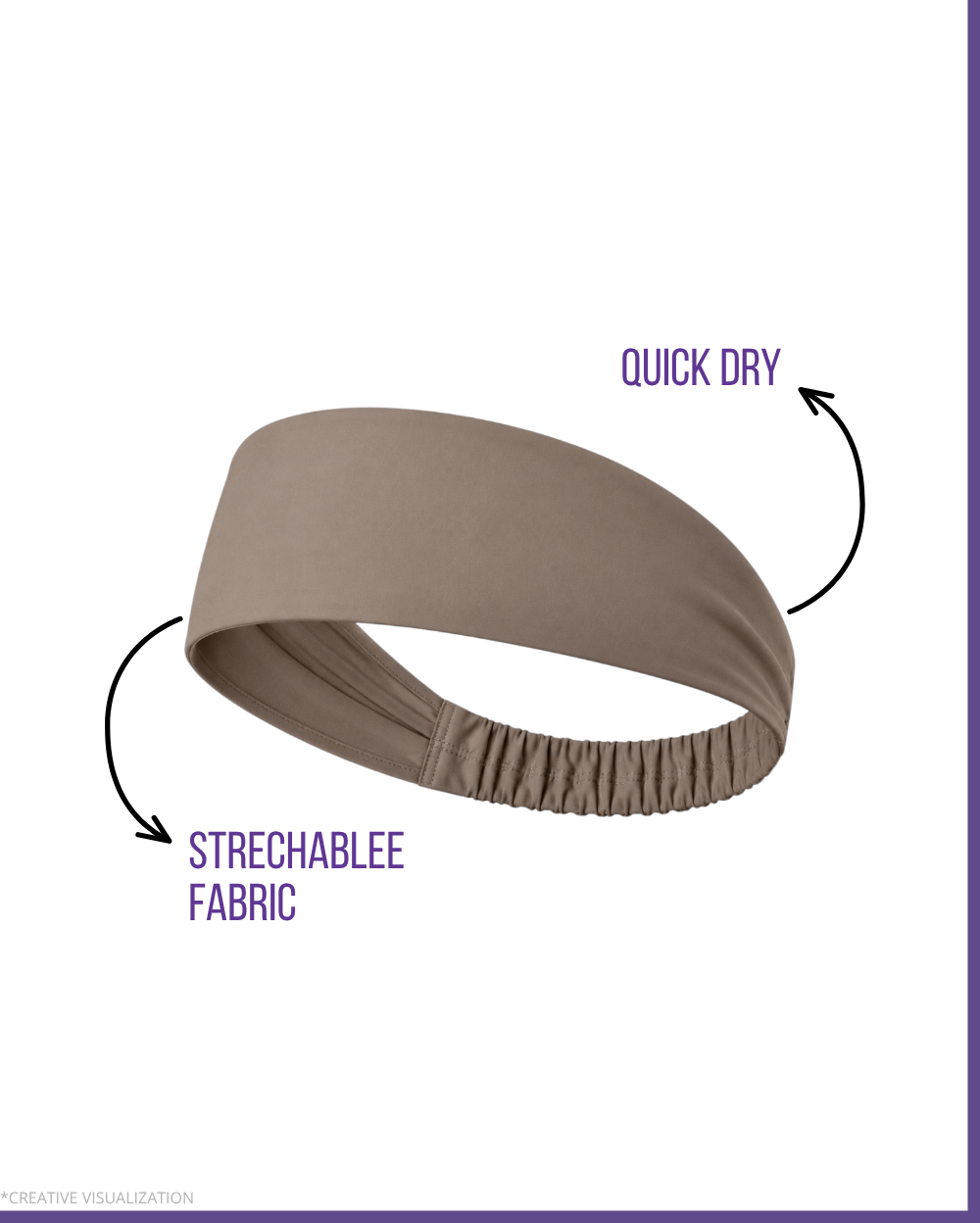 Minimalistic Headbands | Unisex | Pair Of 2
