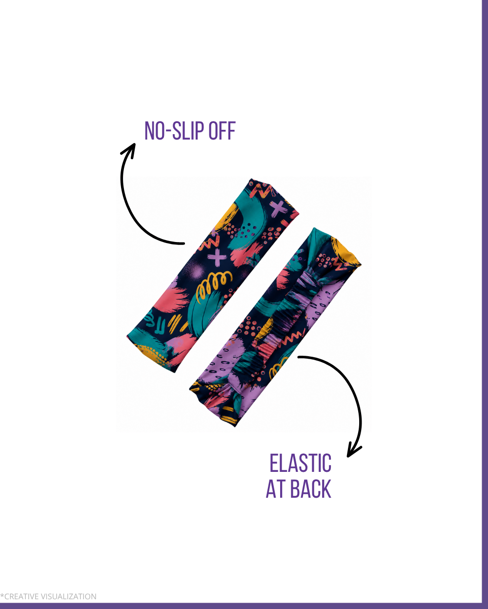 Doodle Inspired Headbands | Unisex | Pair Of 2