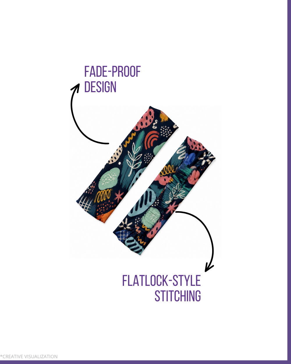 Doodle Inspired Headbands | Unisex | Pair Of 2