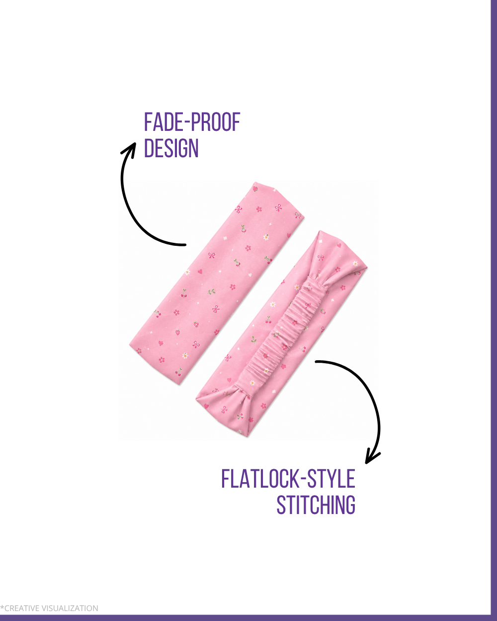 Cute Accents Headbands | Unisex | Pair Of 2