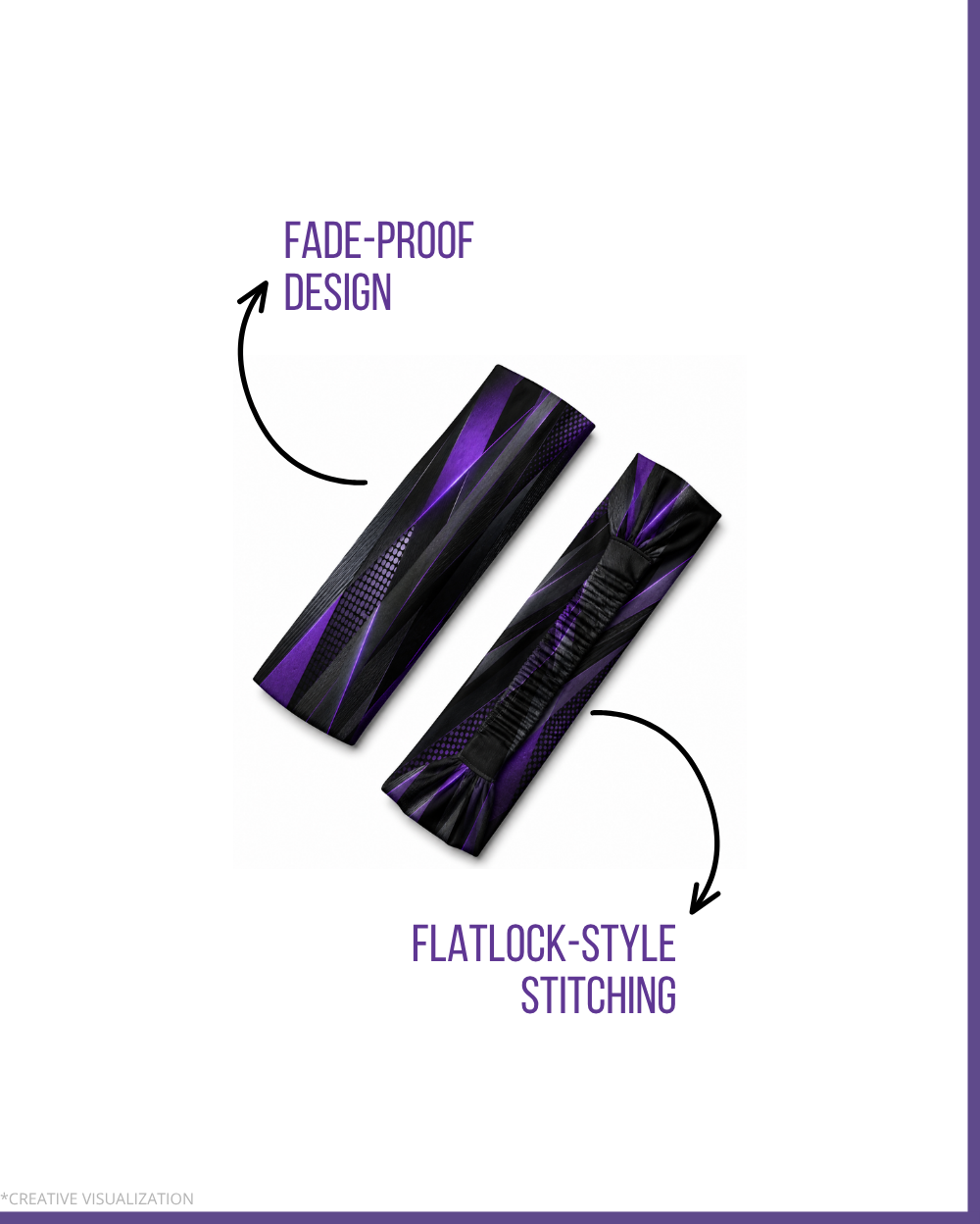Performance Designed Headbands | Unisex | Pair of 2