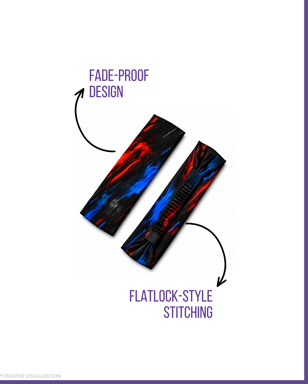 Dynamic Styled Headbands | Unisex | Pair of 2