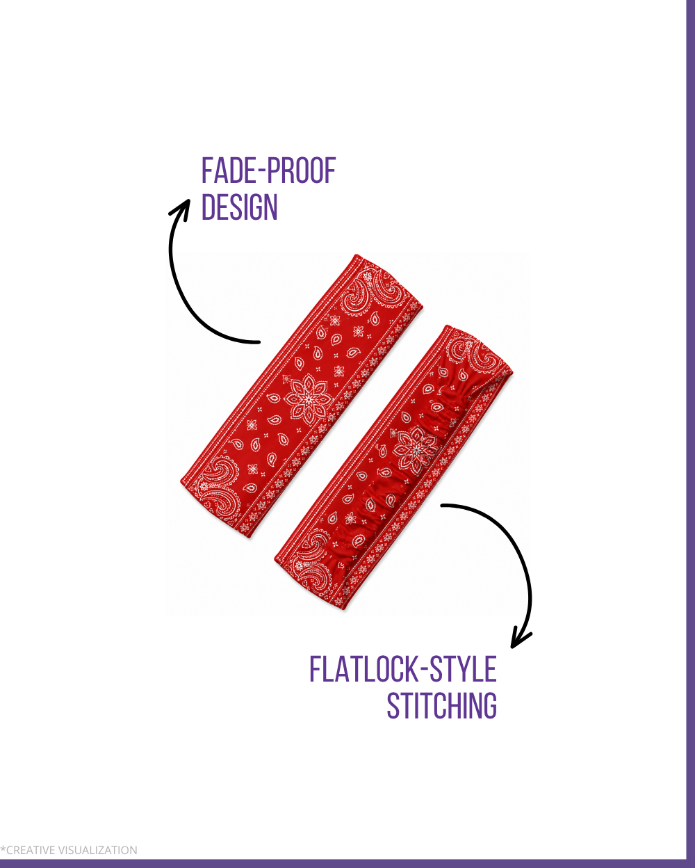 Bandana Styled Headbands | Unisex | Pair Of 2