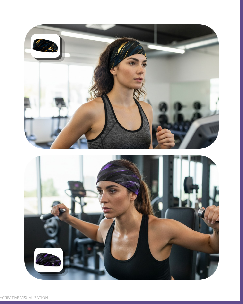 Performance Designed Headbands | Unisex | Pair of 2