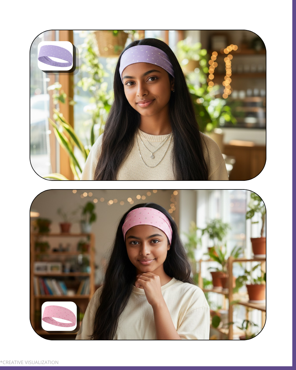 Cute Accents Headbands | Unisex | Pair Of 2
