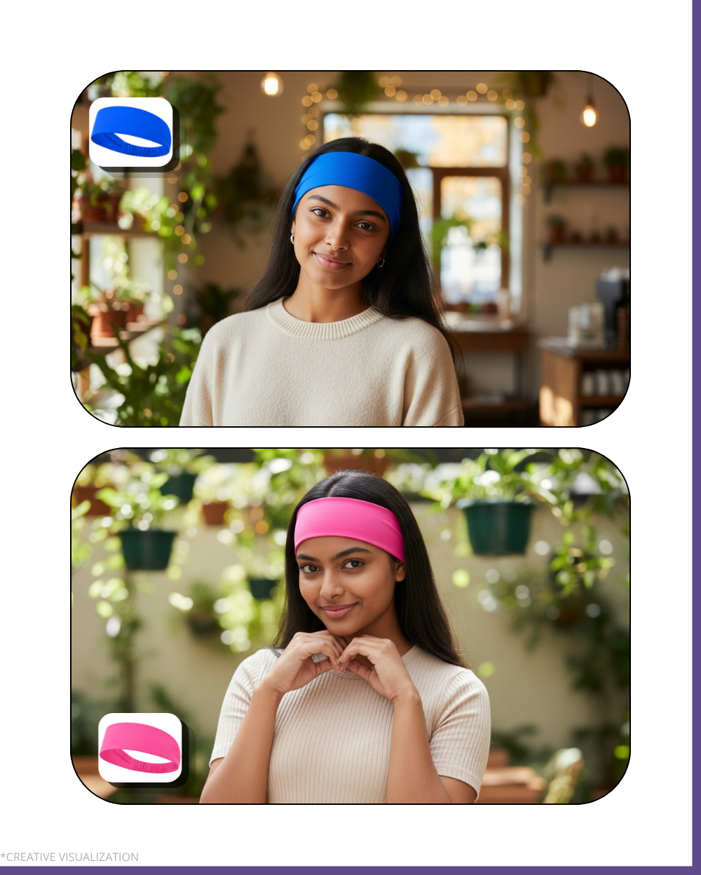 Color Magic Headbands | Unisex | Pair Of 2