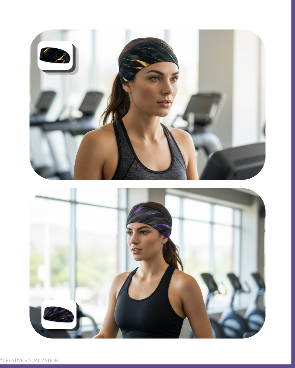 Performance Designed Headbands | Unisex | Pair of 2