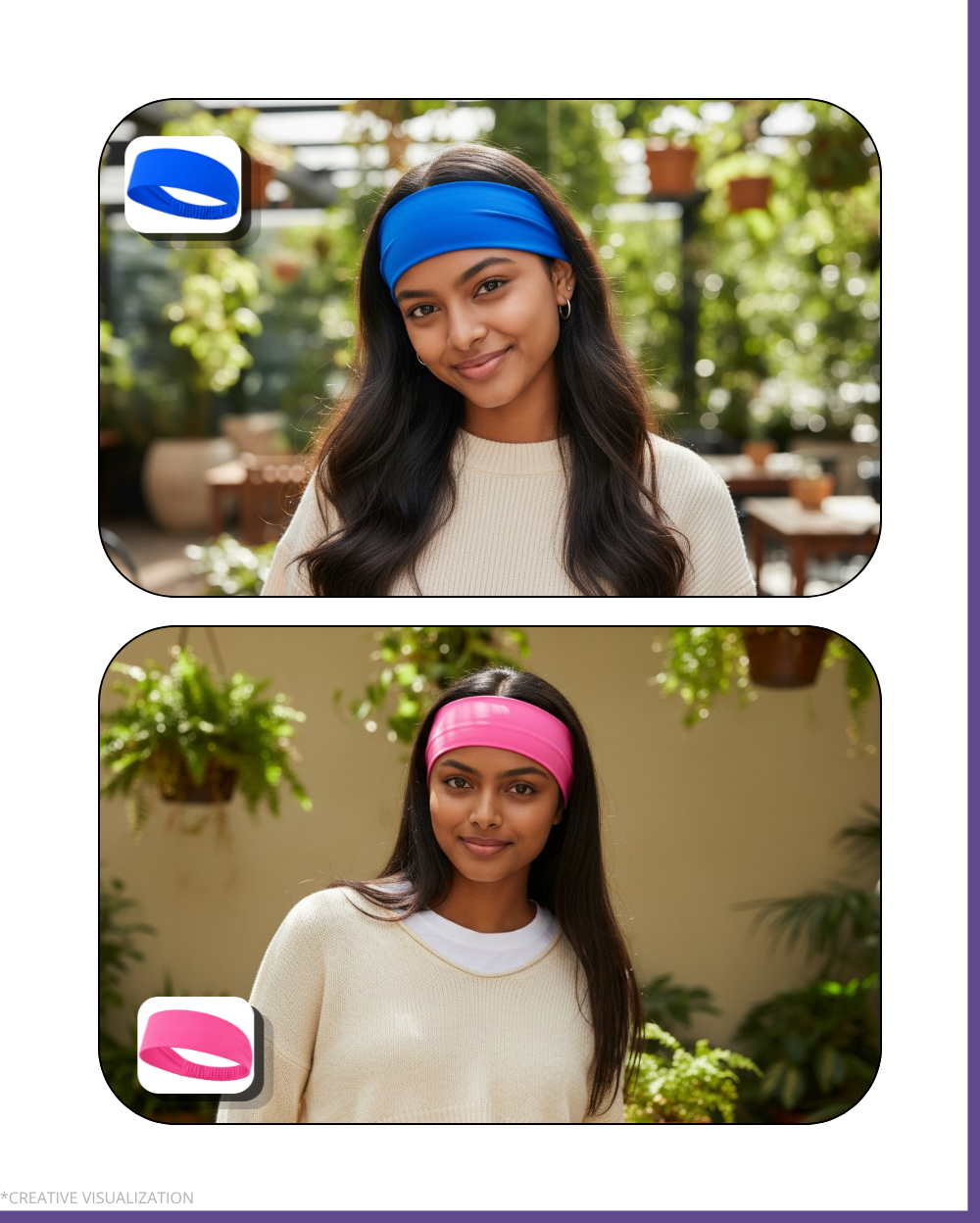Color Magic Headbands | Unisex | Pair Of 2