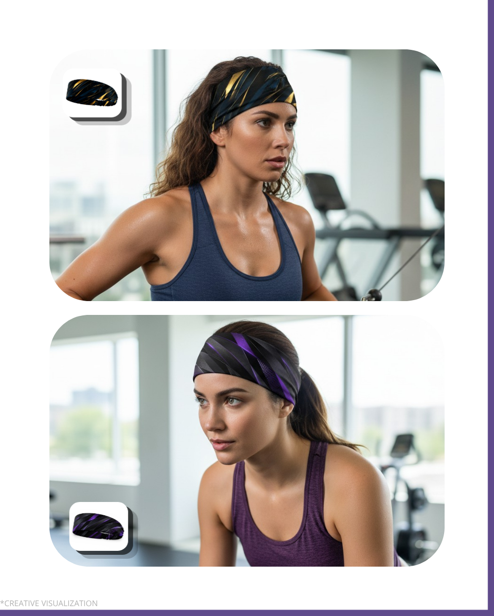 Performance Designed Headbands | Unisex | Pair of 2