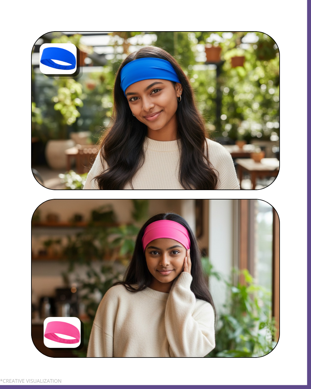 Color Magic Headbands | Unisex | Pair Of 2